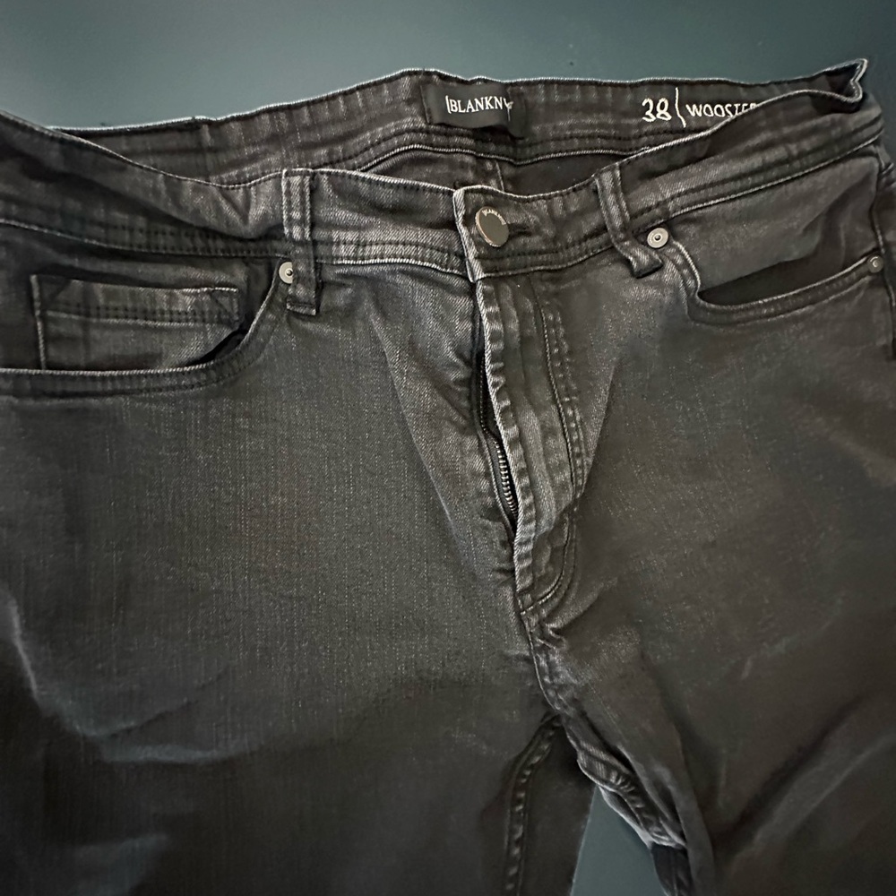 Men’s black “BlankNYC” jeans